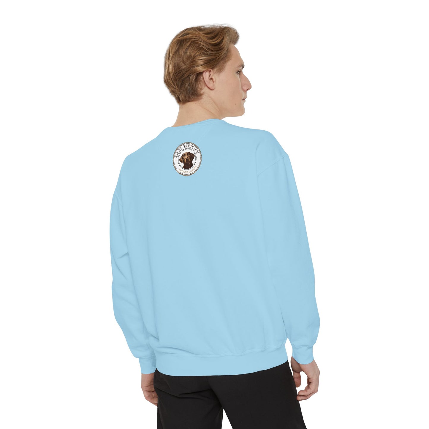 Garment-Dyed Sweatshirt - Cozy Comfort Line from Ole Henry for Fall and Winter