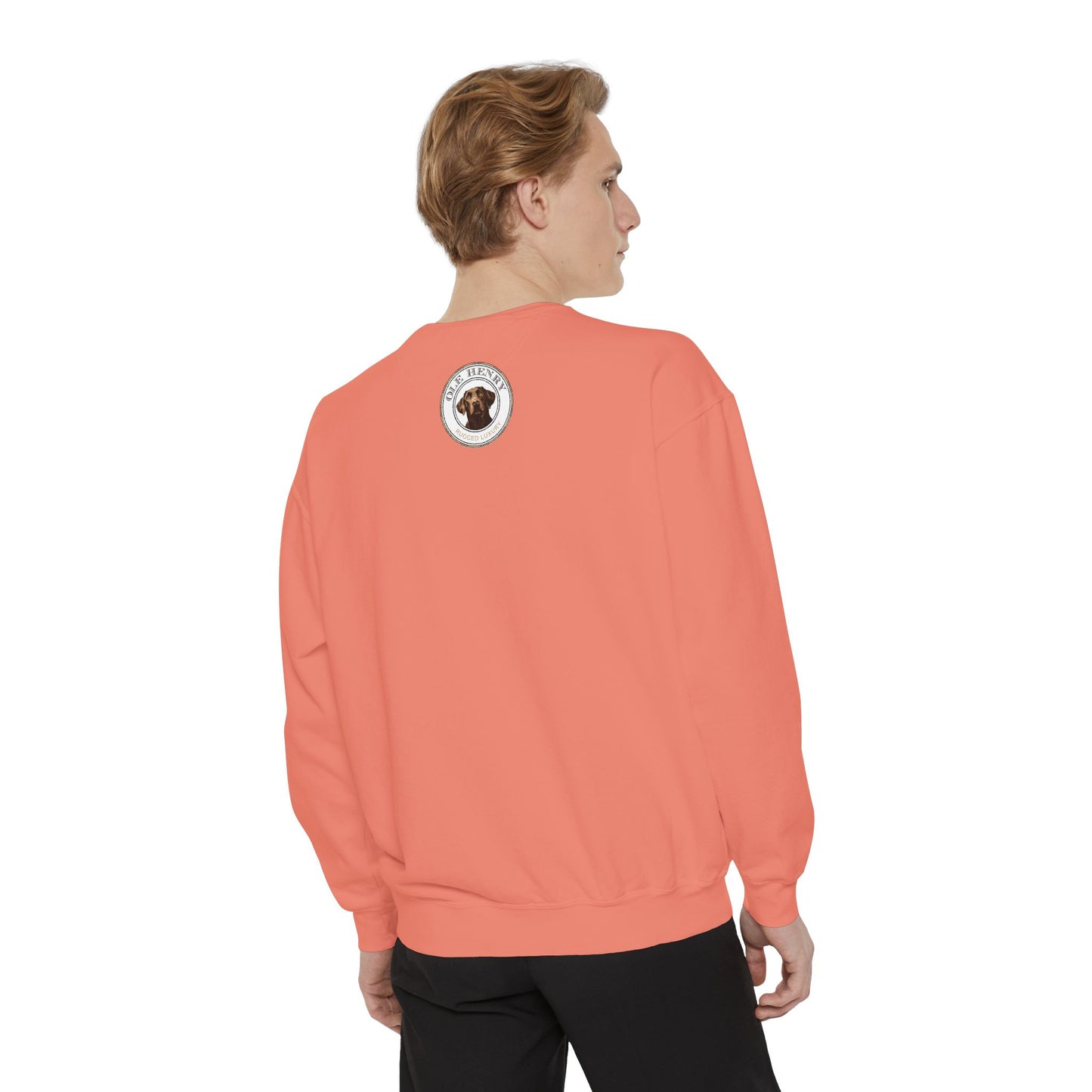Garment-Dyed Sweatshirt - Cozy Comfort Line from Ole Henry for Fall and Winter