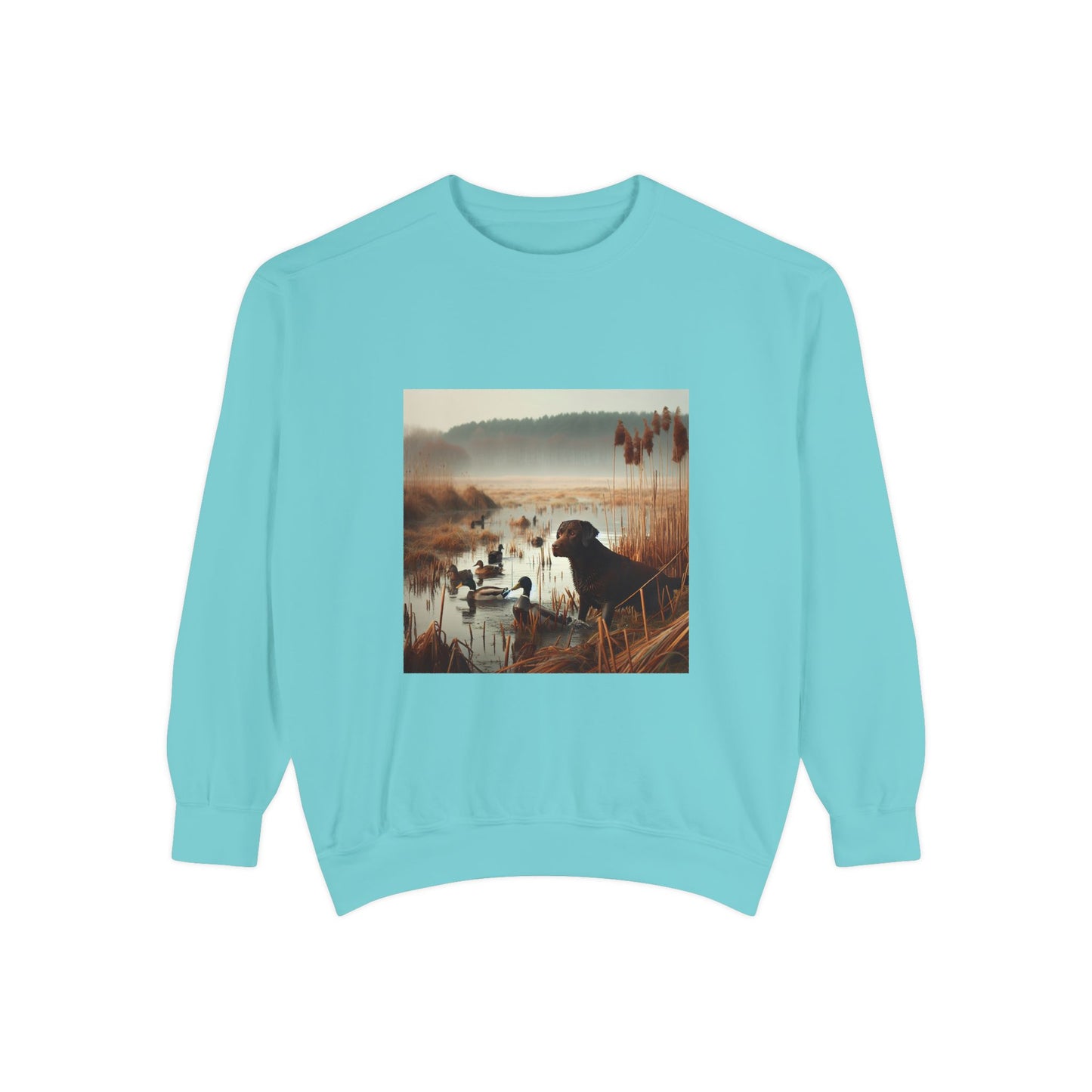Garment-Dyed Sweatshirt - Cozy Comfort Line from Ole Henry for Fall and Winter