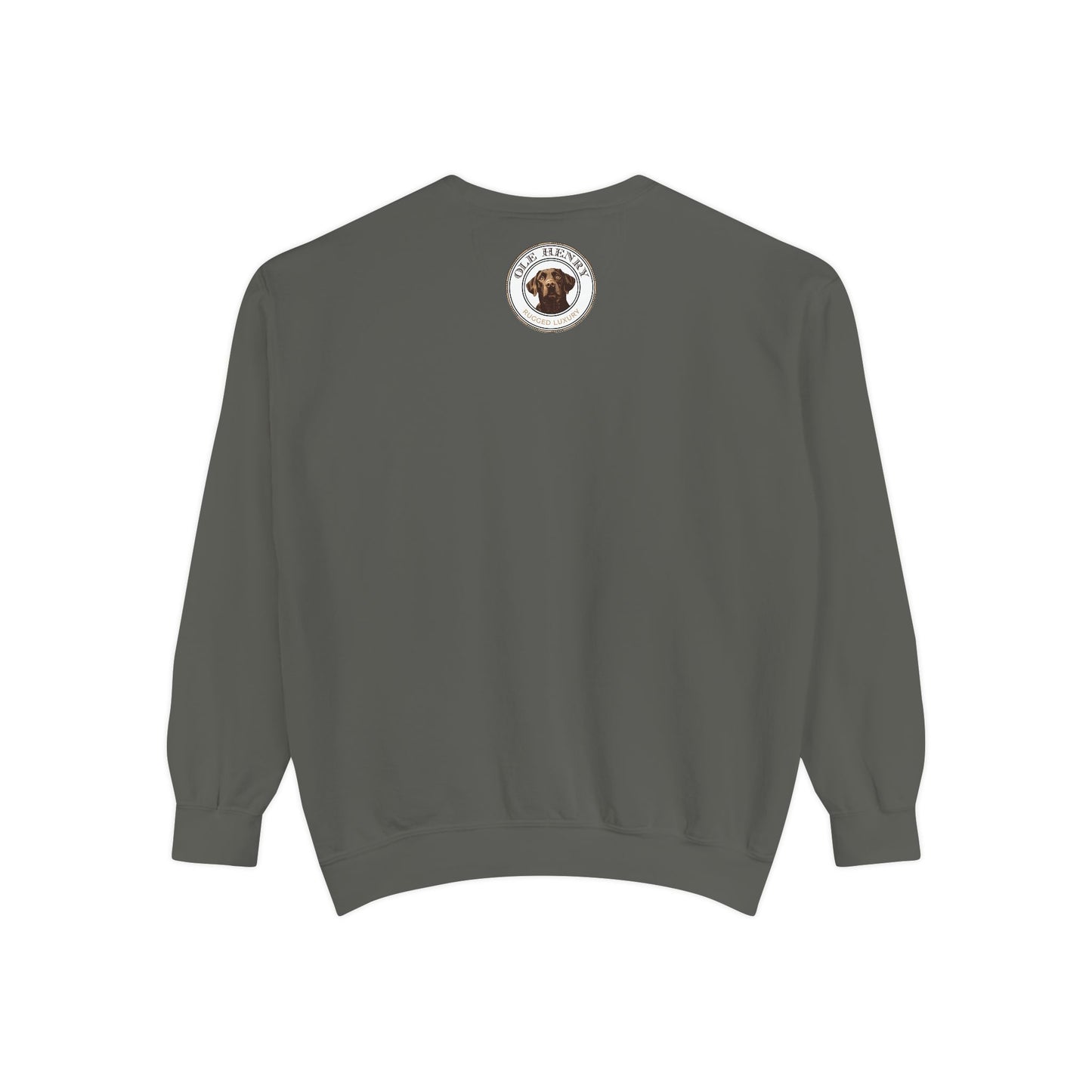 Garment-Dyed Sweatshirt - Cozy Comfort Line from Ole Henry for Fall and Winter