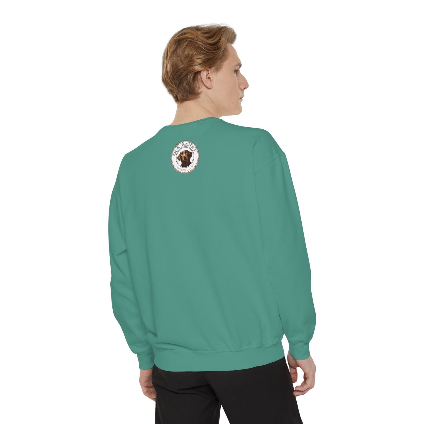 Garment-Dyed Sweatshirt - Cozy Comfort Line from Ole Henry for Fall and Winter