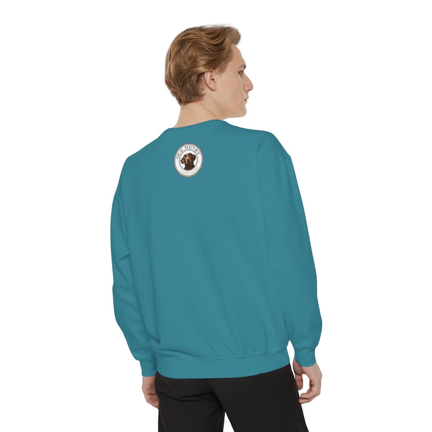 Garment-Dyed Sweatshirt - Cozy Comfort Line from Ole Henry for Fall and Winter