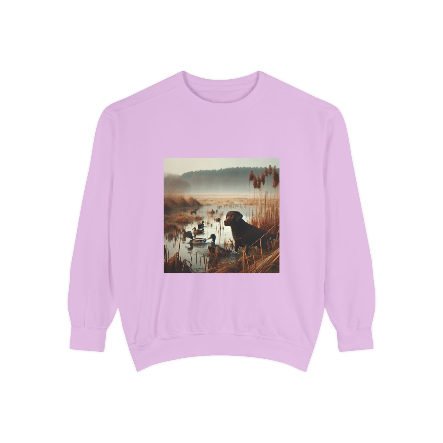 Garment-Dyed Sweatshirt - Cozy Comfort Line from Ole Henry for Fall and Winter