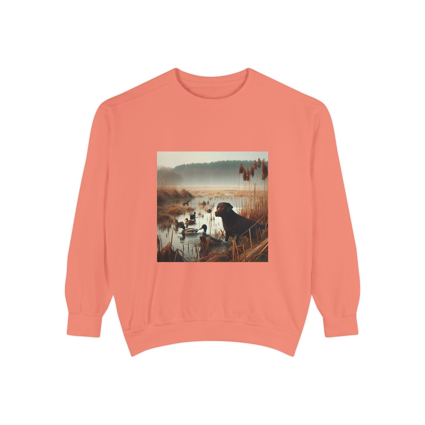 Garment-Dyed Sweatshirt - Cozy Comfort Line from Ole Henry for Fall and Winter