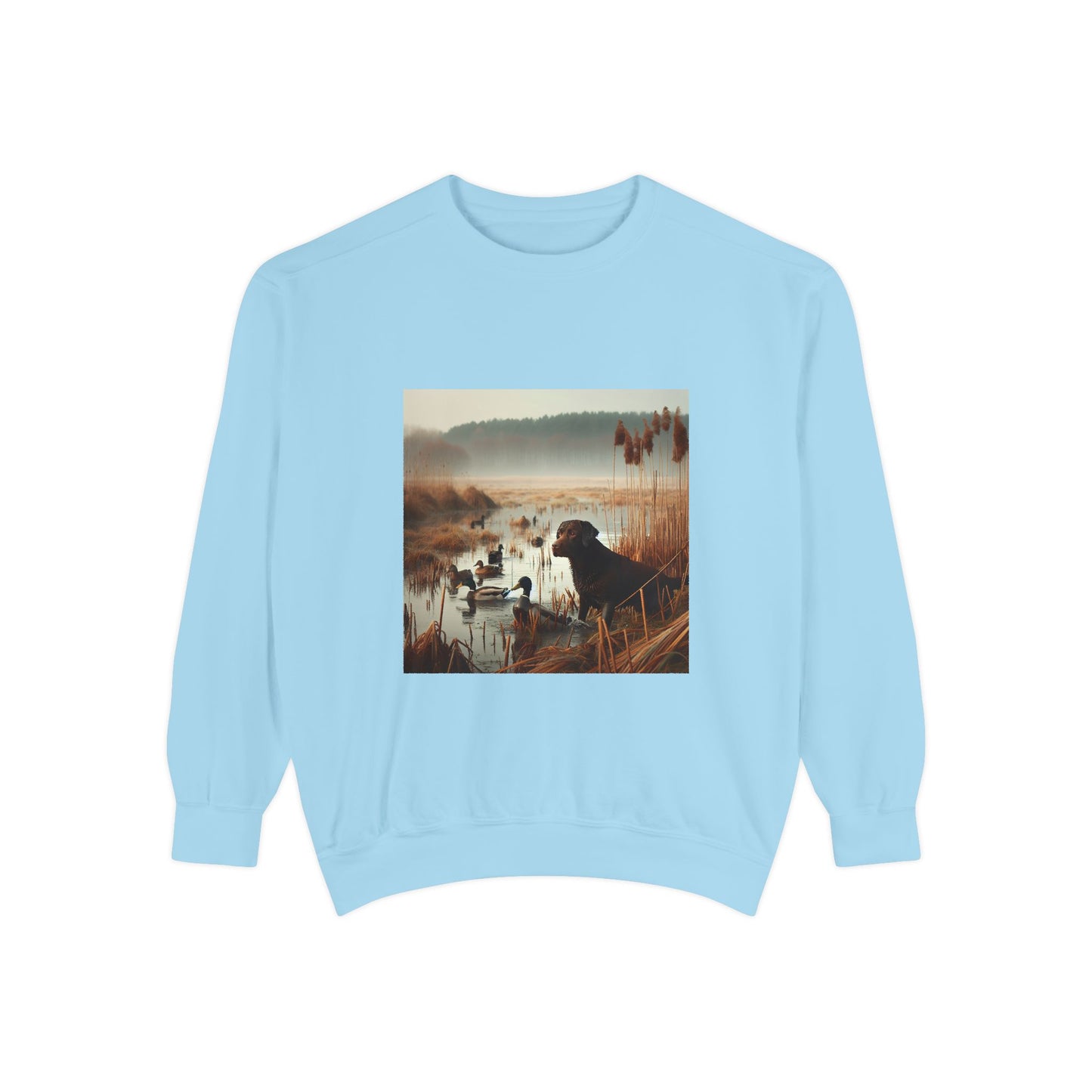 Garment-Dyed Sweatshirt - Cozy Comfort Line from Ole Henry for Fall and Winter