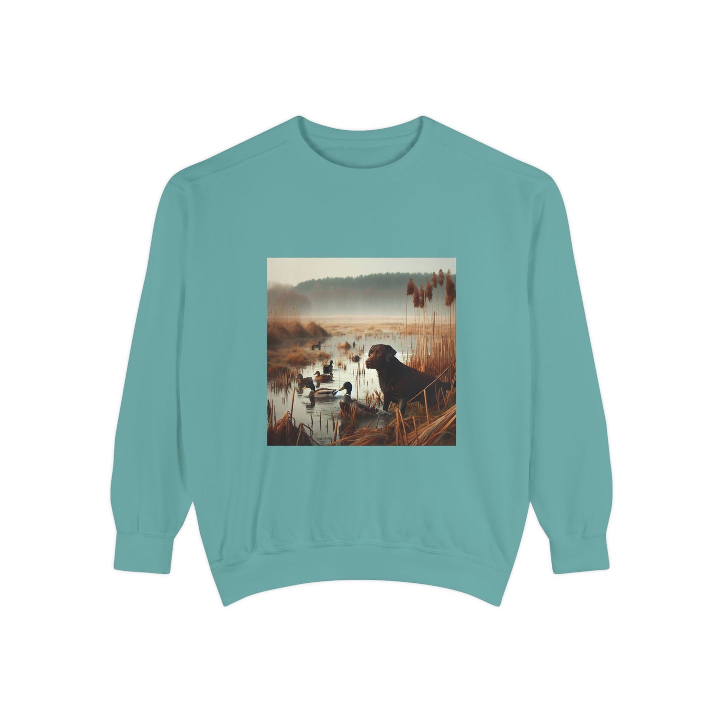 Garment-Dyed Sweatshirt - Cozy Comfort Line from Ole Henry for Fall and Winter