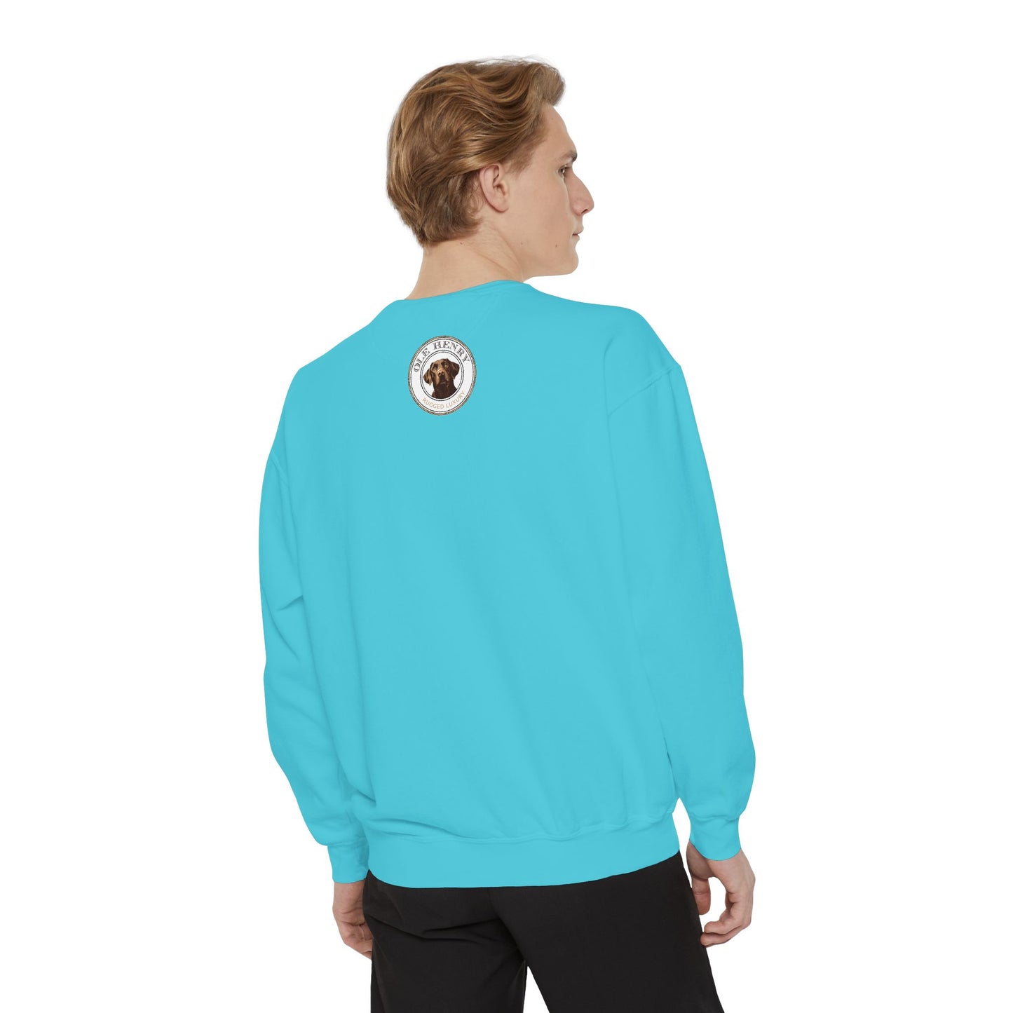 Garment-Dyed Sweatshirt - Cozy Comfort Line from Ole Henry for Fall and Winter