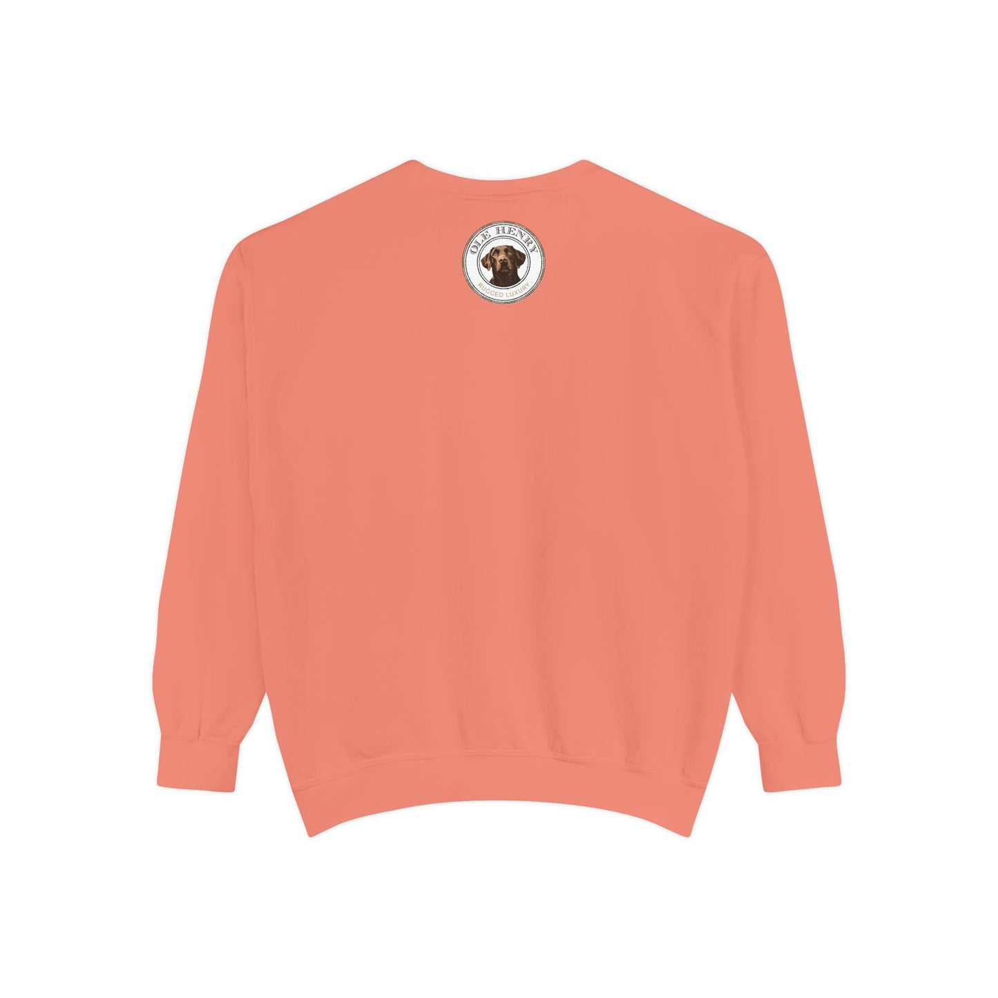 Garment-Dyed Sweatshirt - Cozy Comfort Line from Ole Henry for Fall and Winter