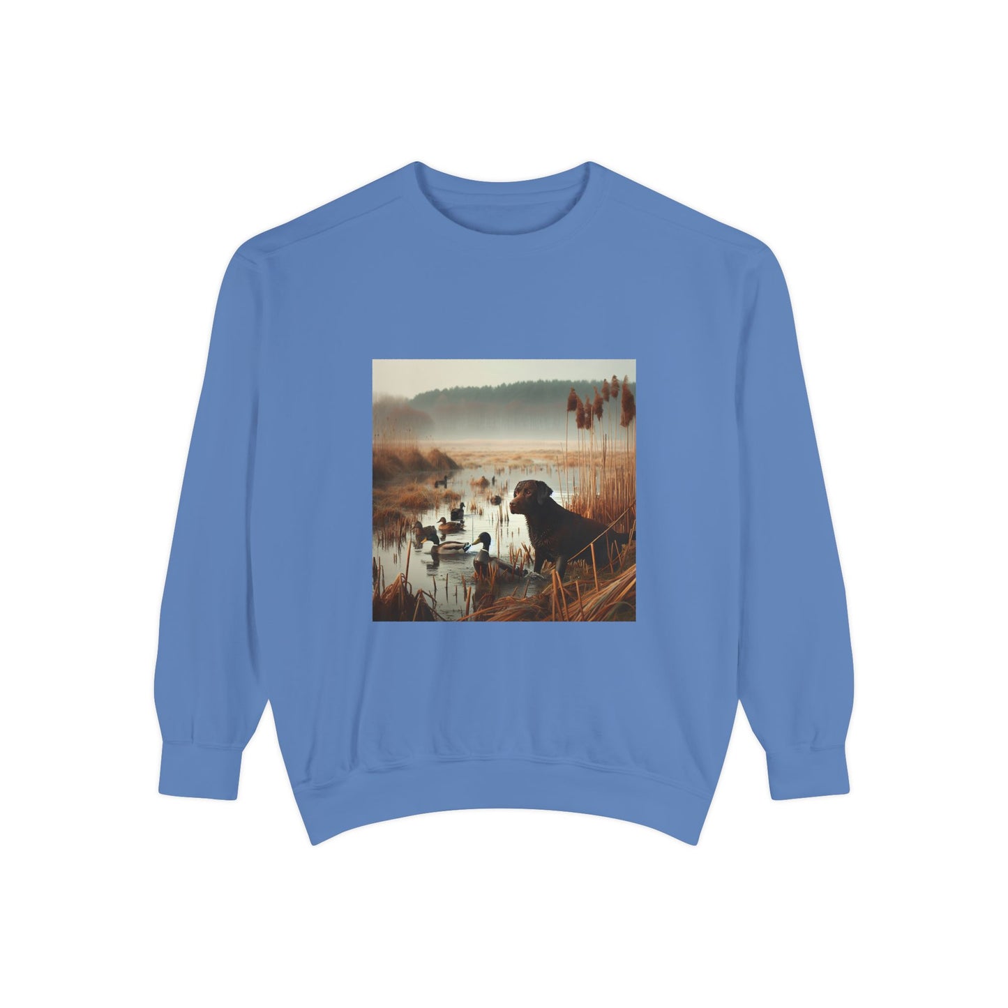 Garment-Dyed Sweatshirt - Cozy Comfort Line from Ole Henry for Fall and Winter