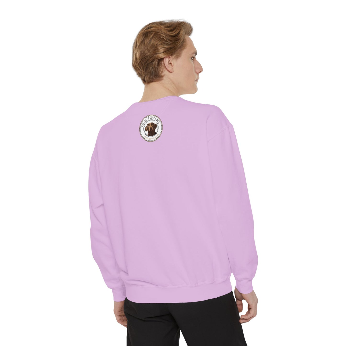 Garment-Dyed Sweatshirt - Cozy Comfort Line from Ole Henry for Fall and Winter