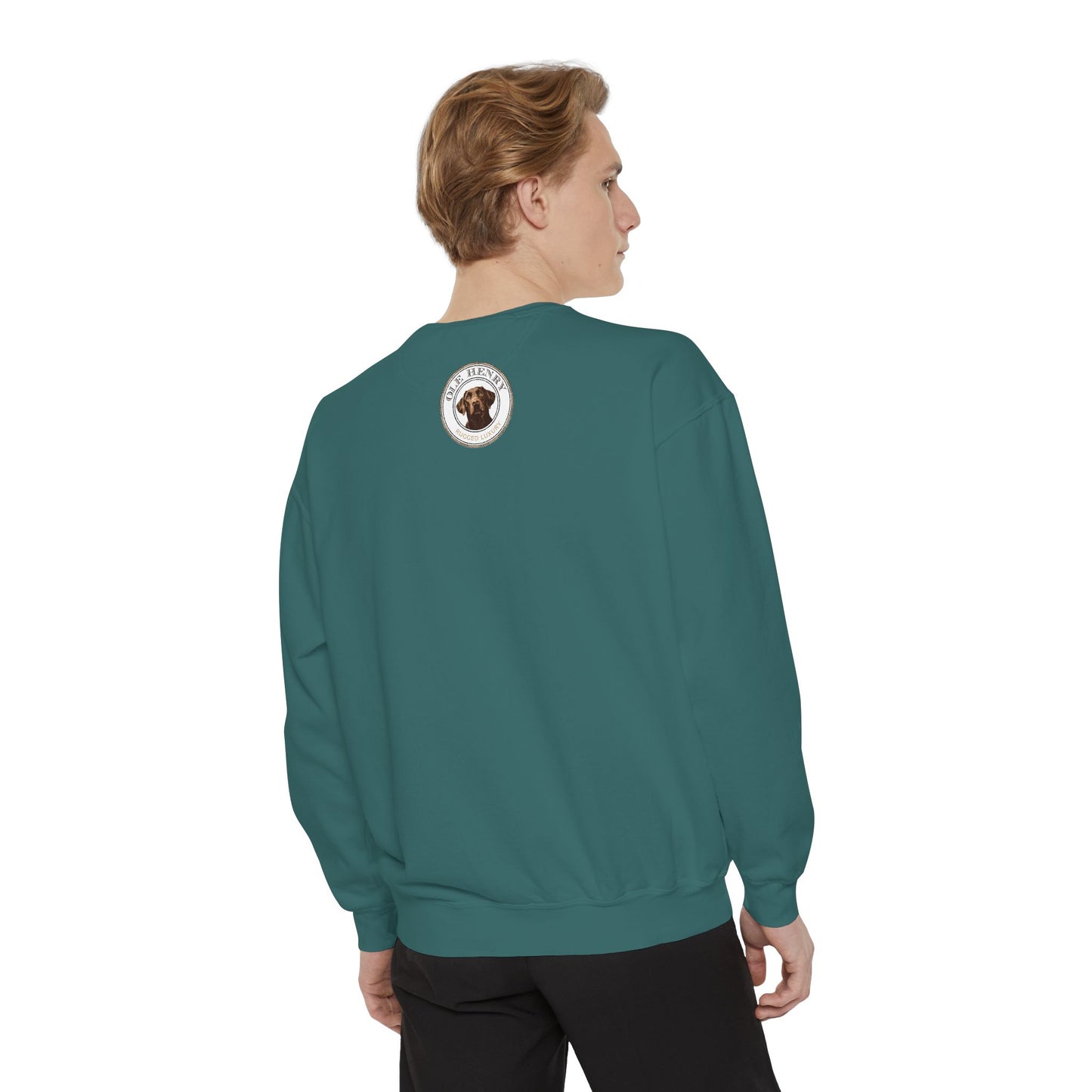 Garment-Dyed Sweatshirt - Cozy Comfort Line from Ole Henry for Fall and Winter