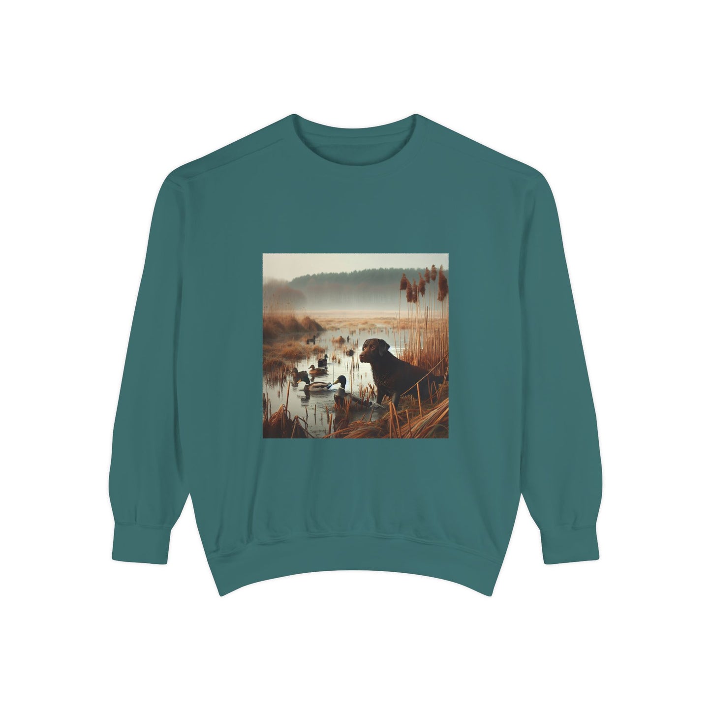 Garment-Dyed Sweatshirt - Cozy Comfort Line from Ole Henry for Fall and Winter