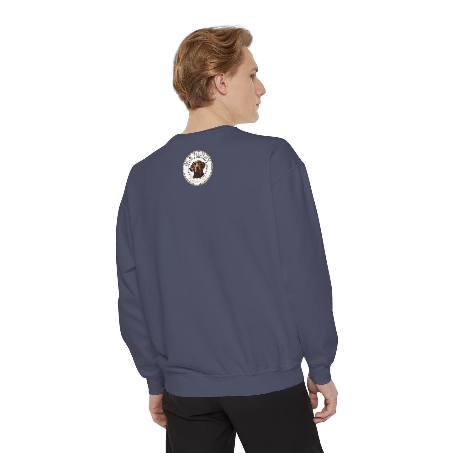 Garment-Dyed Sweatshirt - Cozy Comfort Line from Ole Henry for Fall and Winter