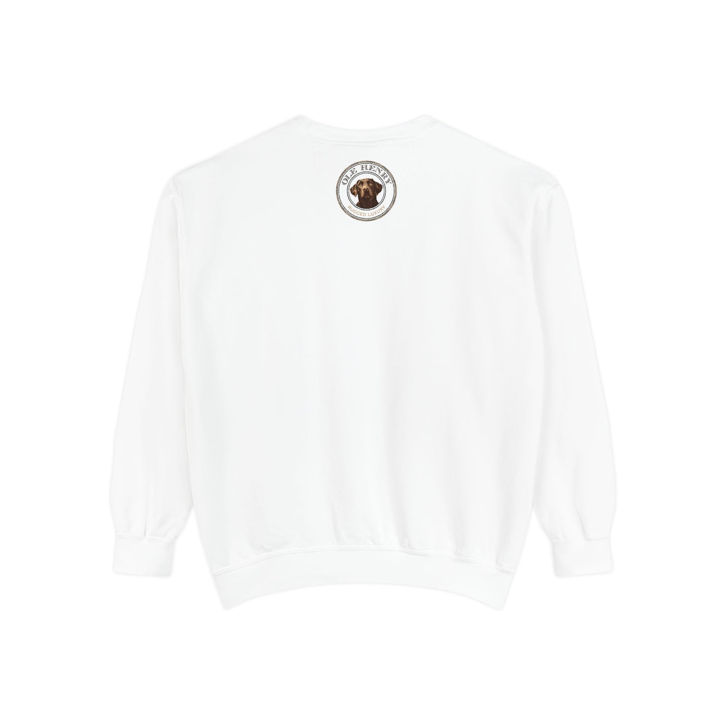 Garment-Dyed Sweatshirt - Cozy Comfort Line from Ole Henry for Fall and Winter