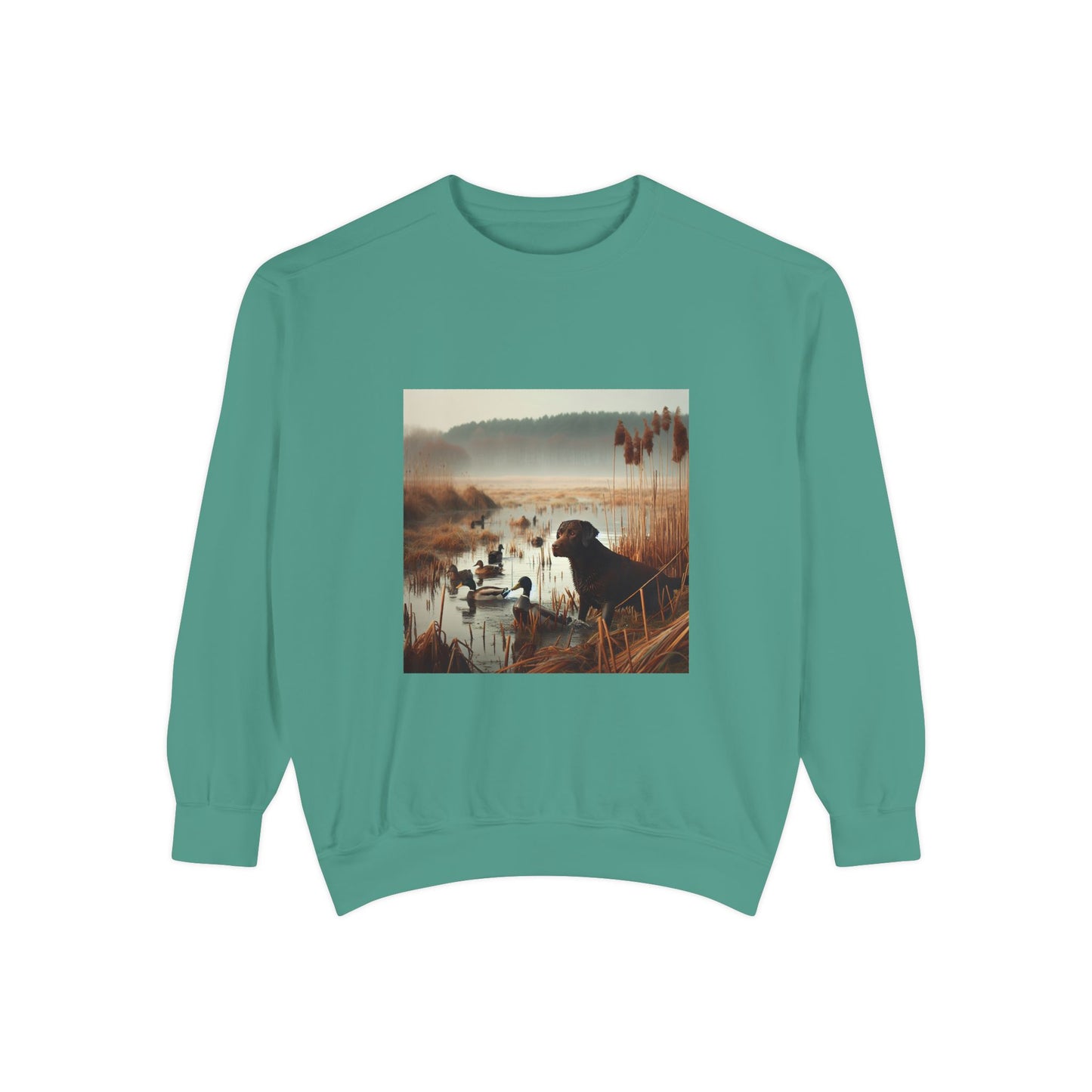 Garment-Dyed Sweatshirt - Cozy Comfort Line from Ole Henry for Fall and Winter