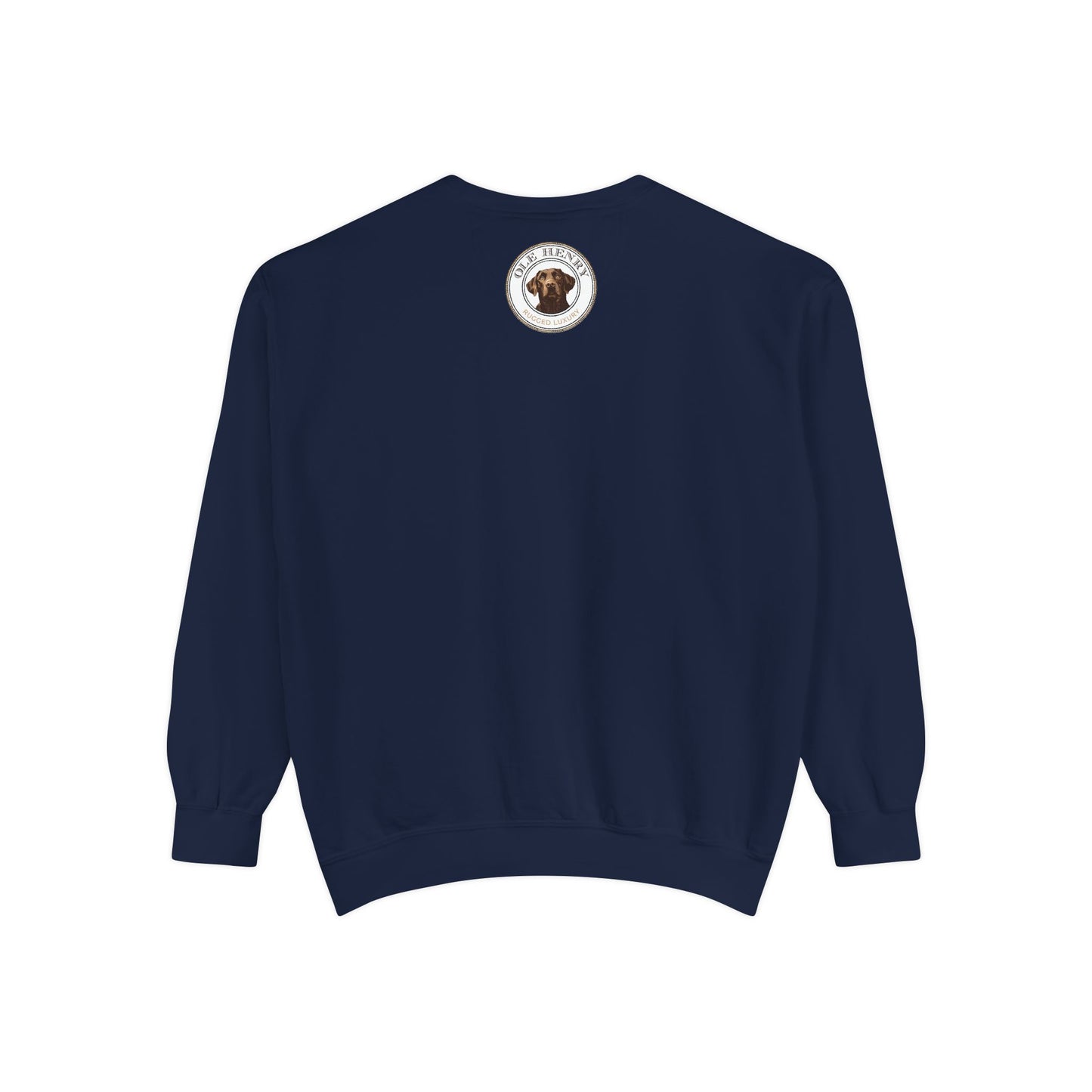 Garment-Dyed Sweatshirt - Cozy Comfort Line from Ole Henry for Fall and Winter