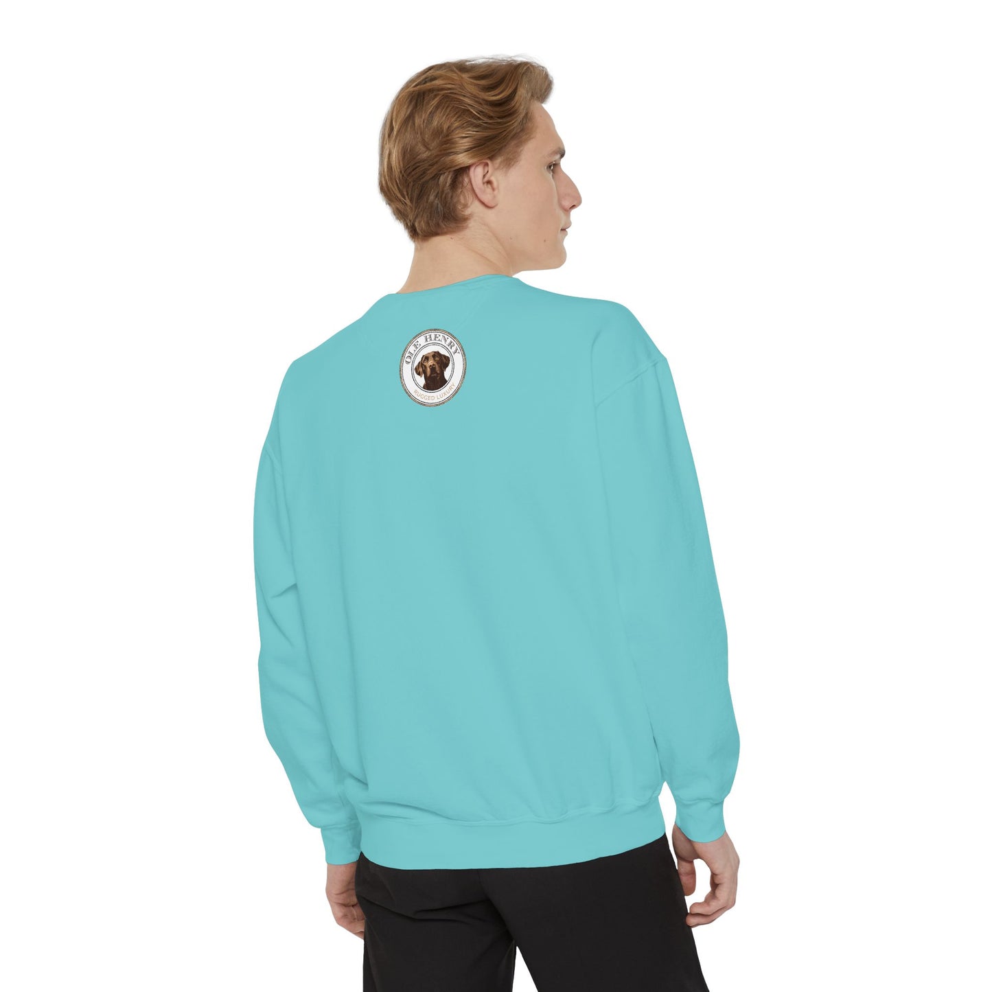 Garment-Dyed Sweatshirt - Cozy Comfort Line from Ole Henry for Fall and Winter