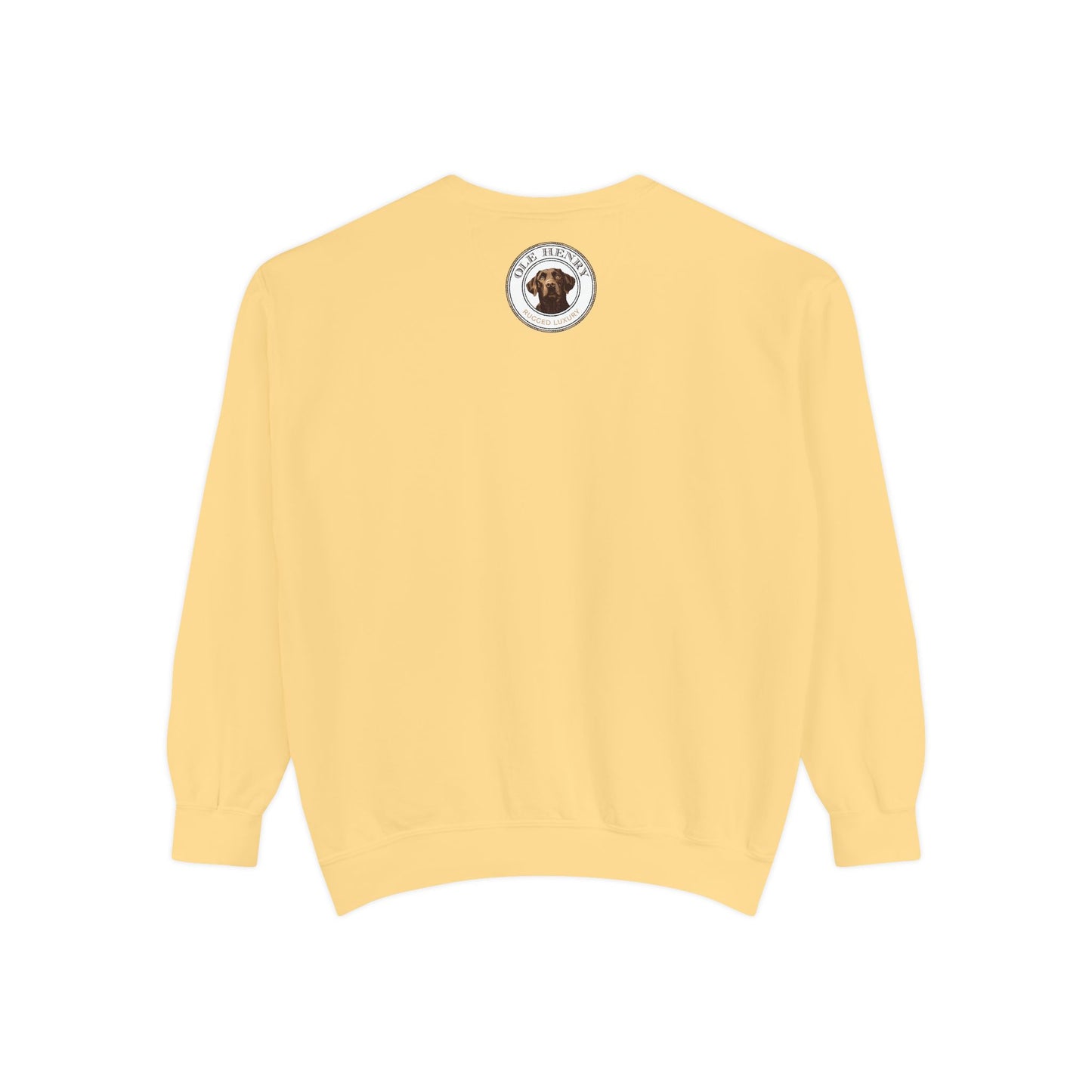 Garment-Dyed Sweatshirt - Cozy Comfort Line from Ole Henry for Fall and Winter