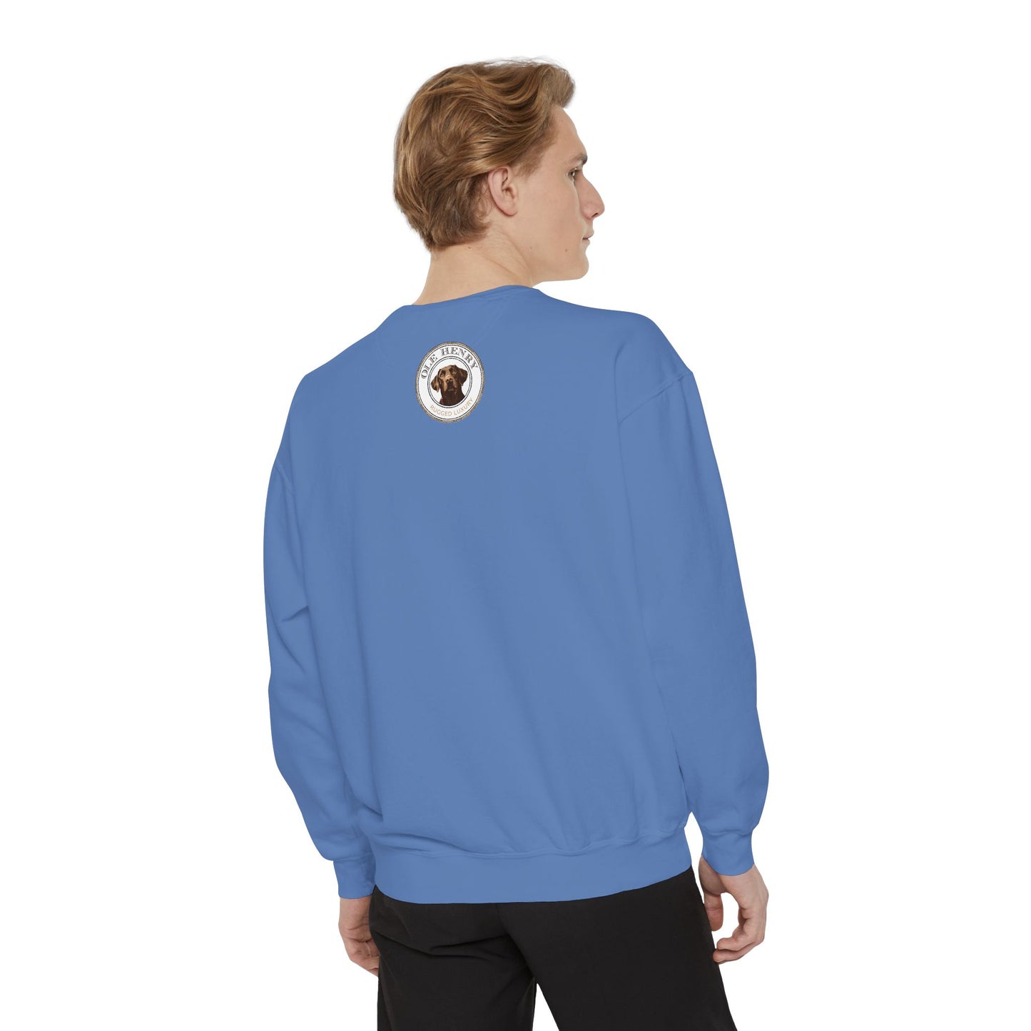 Garment-Dyed Sweatshirt - Cozy Comfort Line from Ole Henry for Fall and Winter