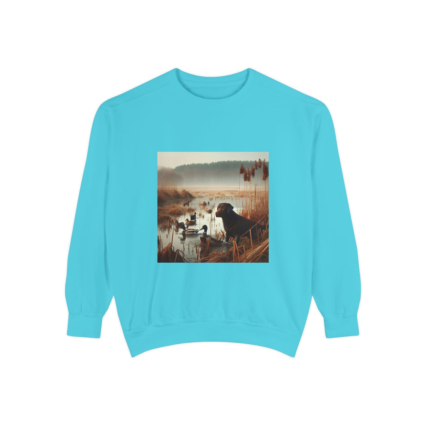 Garment-Dyed Sweatshirt - Cozy Comfort Line from Ole Henry for Fall and Winter