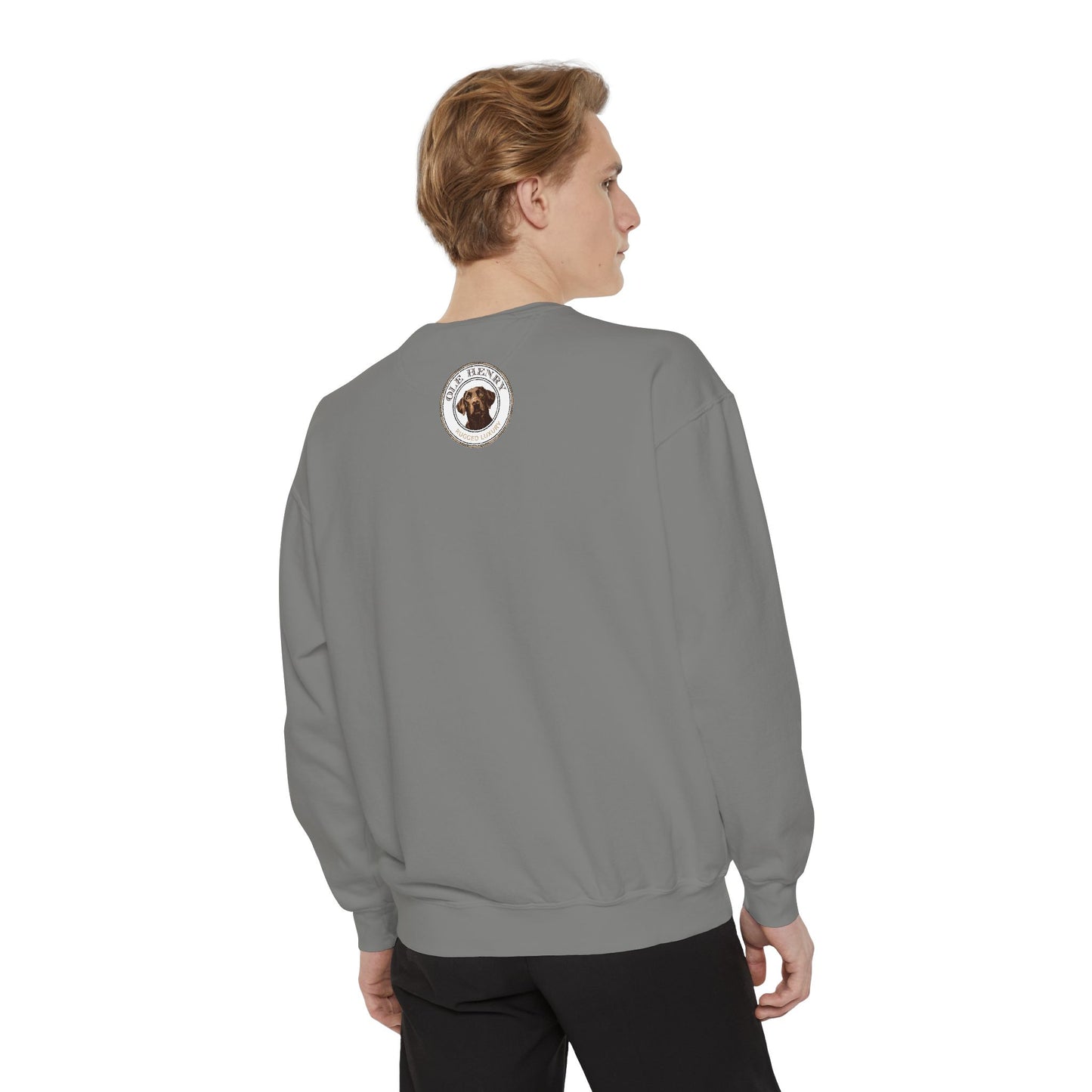 Garment-Dyed Sweatshirt - Cozy Comfort Line from Ole Henry for Fall and Winter