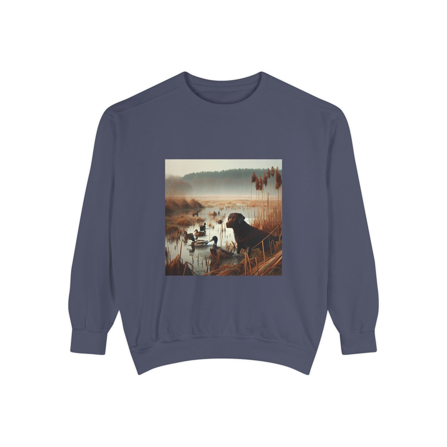 Garment-Dyed Sweatshirt - Cozy Comfort Line from Ole Henry for Fall and Winter