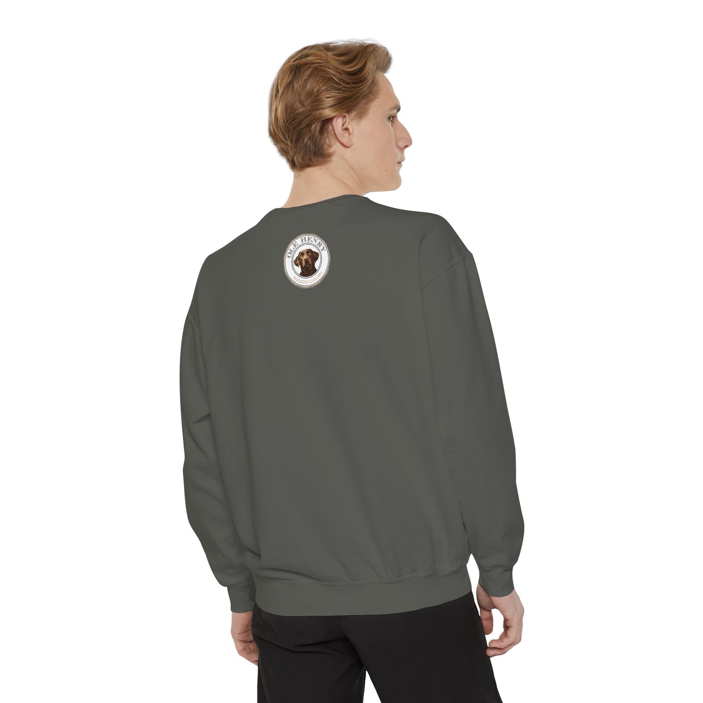 Garment-Dyed Sweatshirt - Cozy Comfort Line from Ole Henry for Fall and Winter