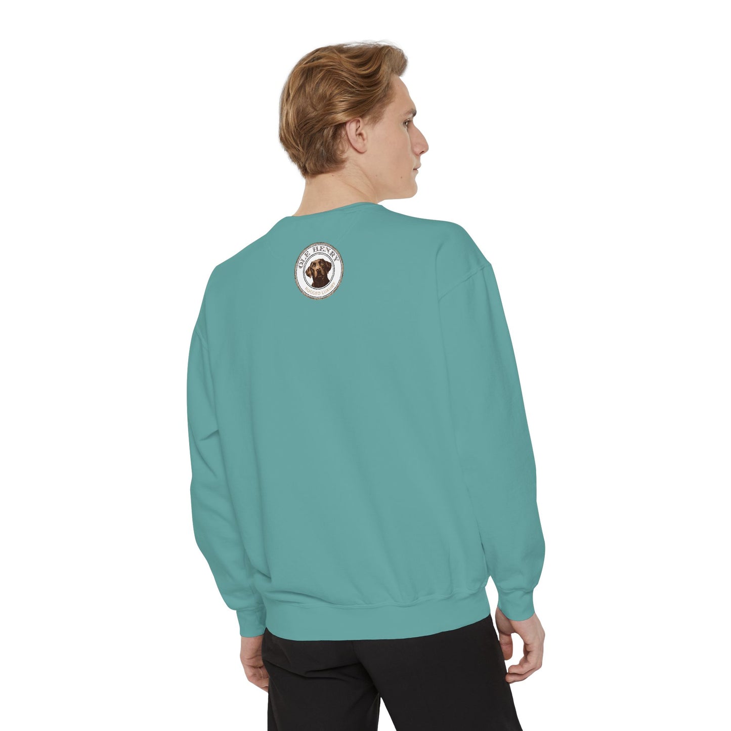 Garment-Dyed Sweatshirt - Cozy Comfort Line from Ole Henry for Fall and Winter